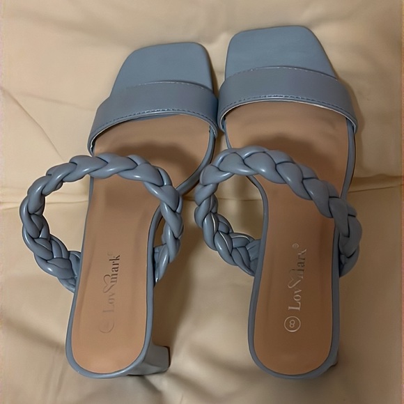 Lov Mark Baby Blue Sandals - Picture 3 of 8